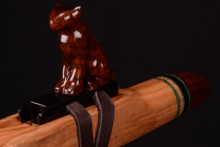 Spalted Maple Native American Flute, Minor, Mid F#-4, #G23C